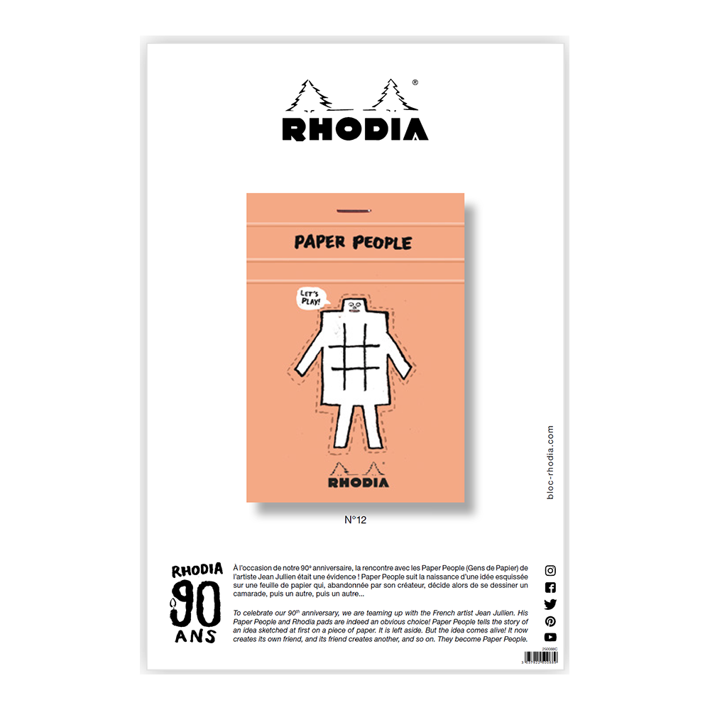 RHODIA x JEAN JULIEN 90th Anniversary Limited Edition No.12 Poster