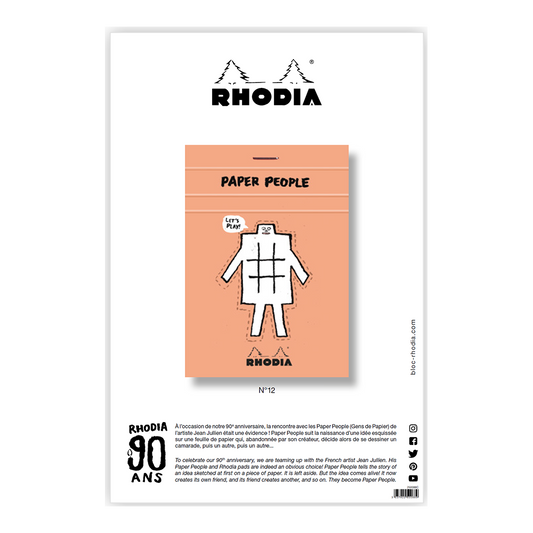 RHODIA x JEAN JULIEN 90th Anniversary Limited Edition No.12 Poster