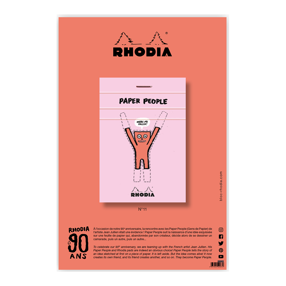 RHODIA x JEAN JULIEN 90th Anniversary Limited Edition No.11 Poster