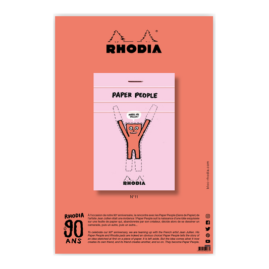 RHODIA x JEAN JULIEN 90th Anniversary Limited Edition No.11 Poster