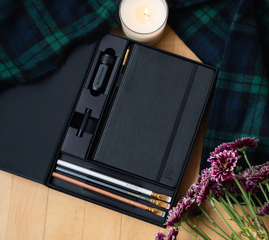 Notebook Essentials Set with Dot-grid Slate