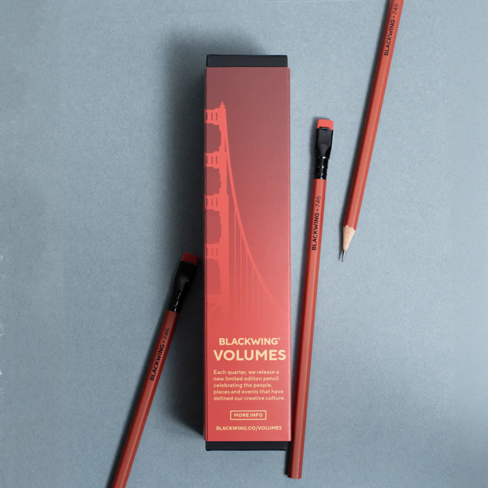 BLACKWING Pencil LE Volumes 746 Golden Gate Bridge Set of 12