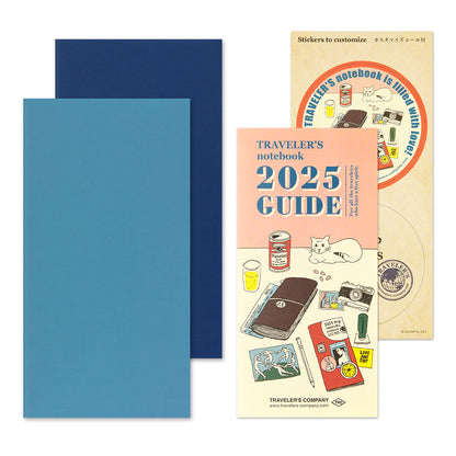 TRAVELERS Notebook 2025 Regular Weekly+Memo Refill