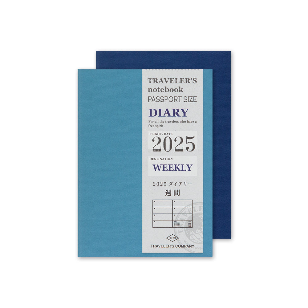 TRAVELERS Notebook 2025 Passport Weekly Refill