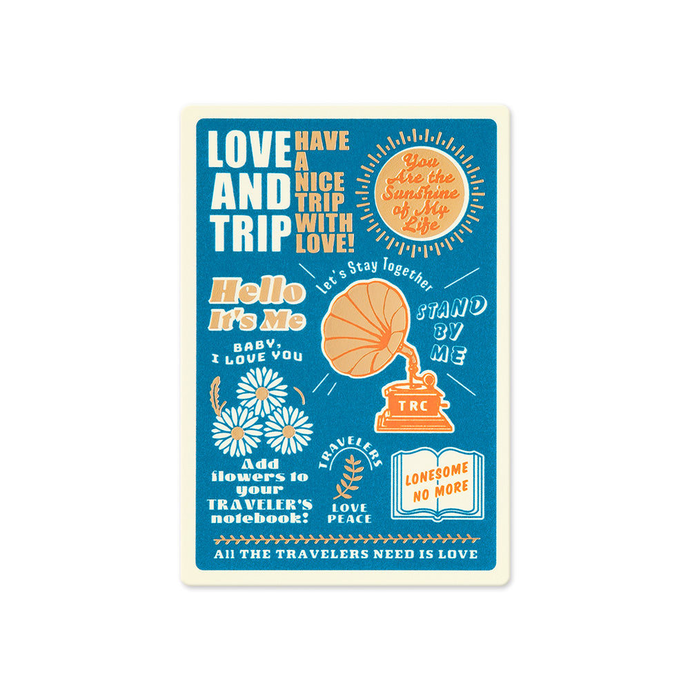 TRAVELERS Notebook 2025 Passport Plastic Sheet