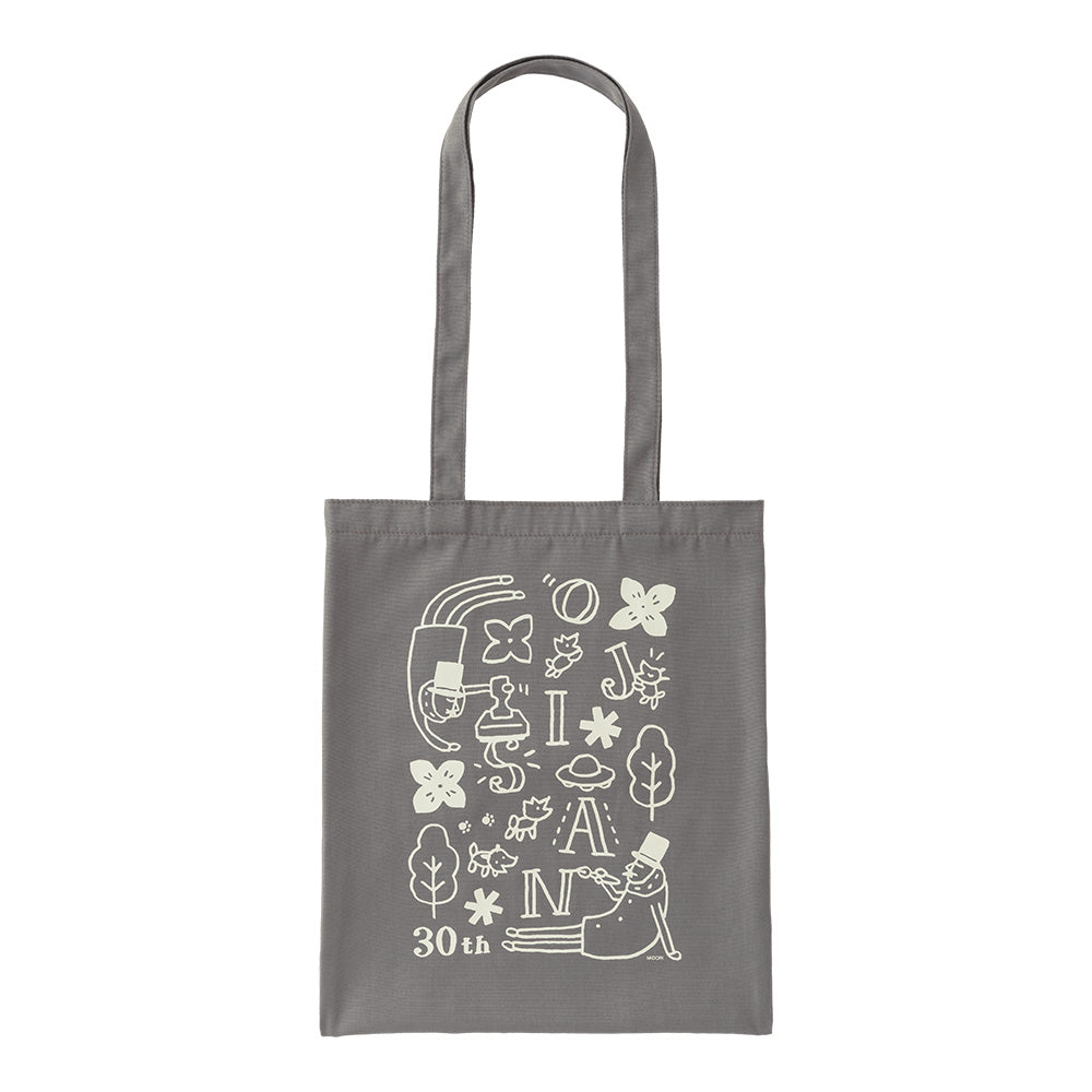 MIDORI Ojisan 30th Anniversary LE Tote Bag Gray