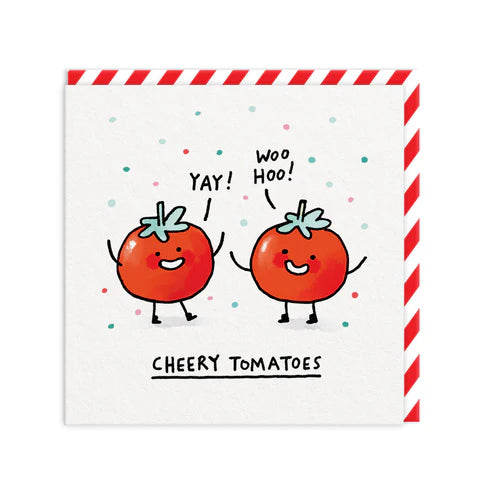 OHH DEER Card Cheery Tomatoes