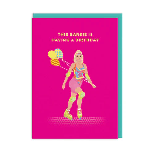 OHH DEER Card Birthday Margot Robbie Barbie