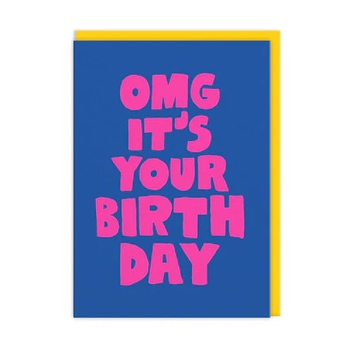 OHH DEER Card Birthday OMG It's Your Birthday