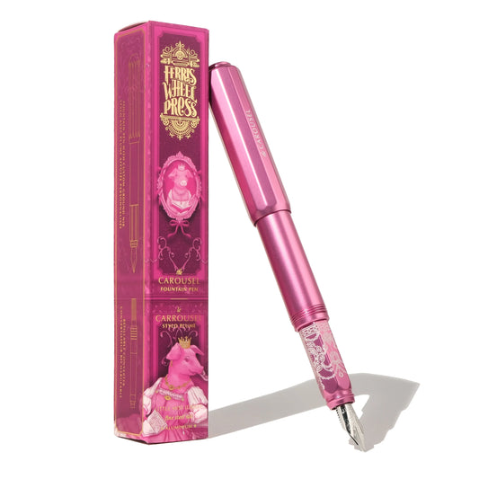 FERRIS WHEEL PRESS Carousel Aluminum Fountain Pen-Fine Little Miss Jubilee