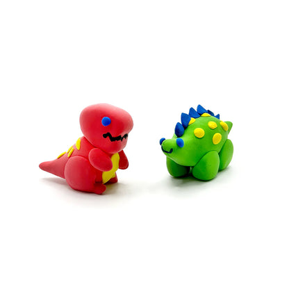 OOLY Creatibles Mini Air Dry Clay Kit Dino BFFs