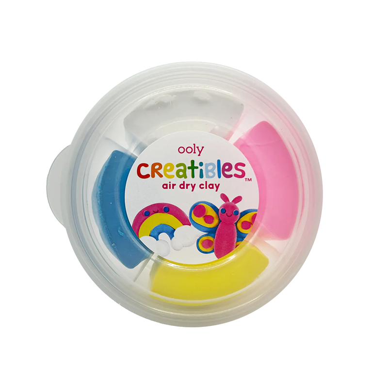 OOLY Creatibles Mini Air Dry Clay Kit Rainbow BFFs