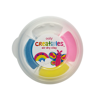 OOLY Creatibles Mini Air Dry Clay Kit Rainbow BFFs