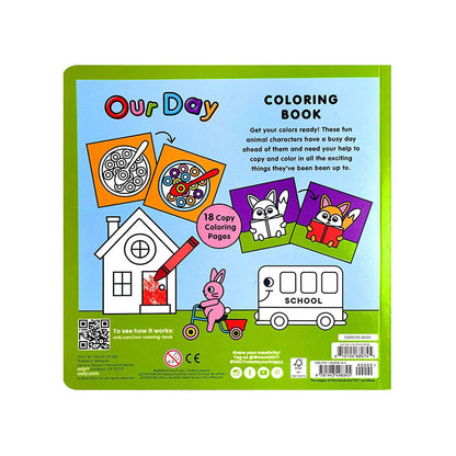 OOLY Our Day Copy Colouring Book