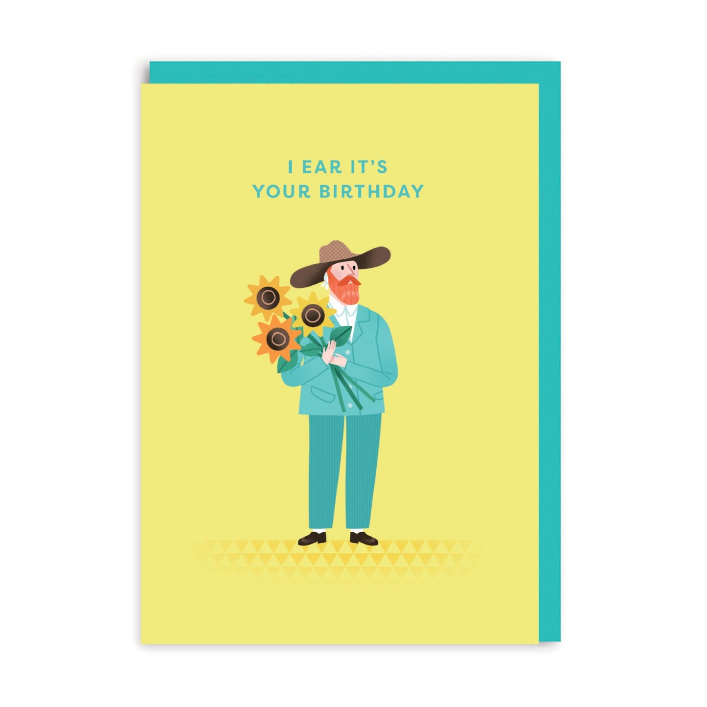 OHH DEER Card Birthday Van Gogh Ear