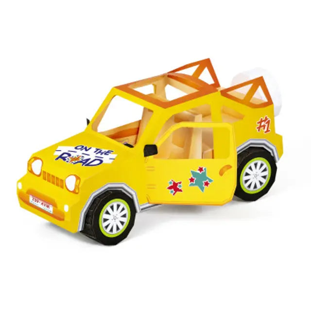 AVENUE MANDARINE Creative Box 3D Paper Creations Car