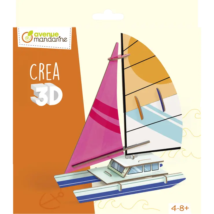 AVENUE MANDARINE Crea 3D Boat