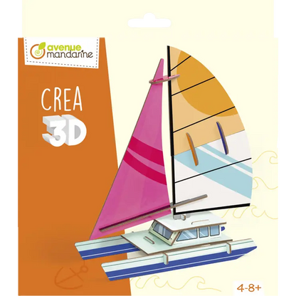 AVENUE MANDARINE Crea 3D Boat