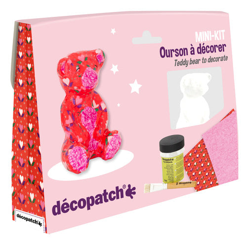 DECOPATCH Sets:Kids-Mini Kit Teddy Bear